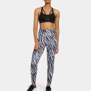 Nike Dri-Fit Zebra Print Leggings - Small